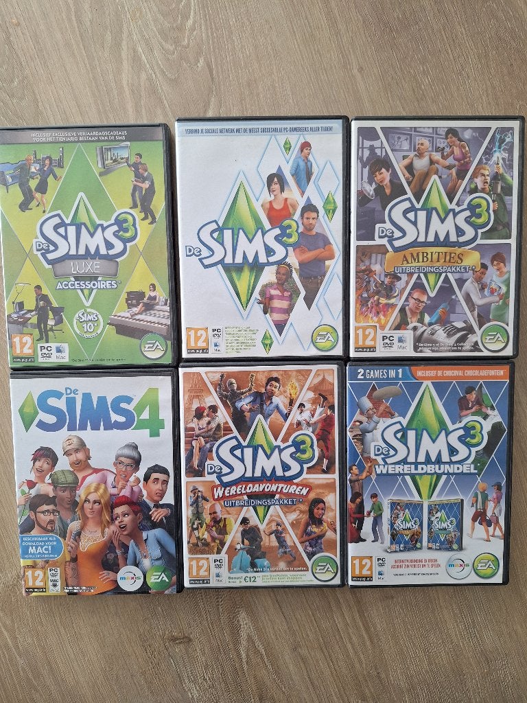 Sims 3 bundel, Enlèvement ou Envoi, Utilisé, Autres genres, À partir de 7 ans