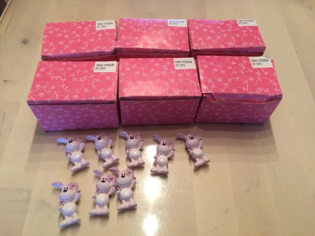 Hondje Toby roos collectie UITVERKOOP, Ophalen of Verzenden, Nieuw, Kraamcadeau