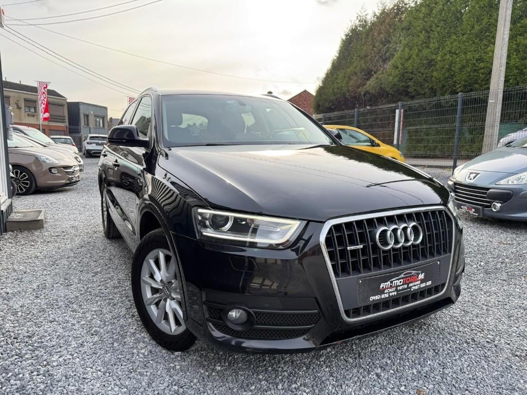 Audi Q3 2.0 TDi Quattro/ 1e Man/ Cuir/ GPS/ Entretien+CT OK, Autos, Audi, Cuir, Euro 5, Achat, Entreprise