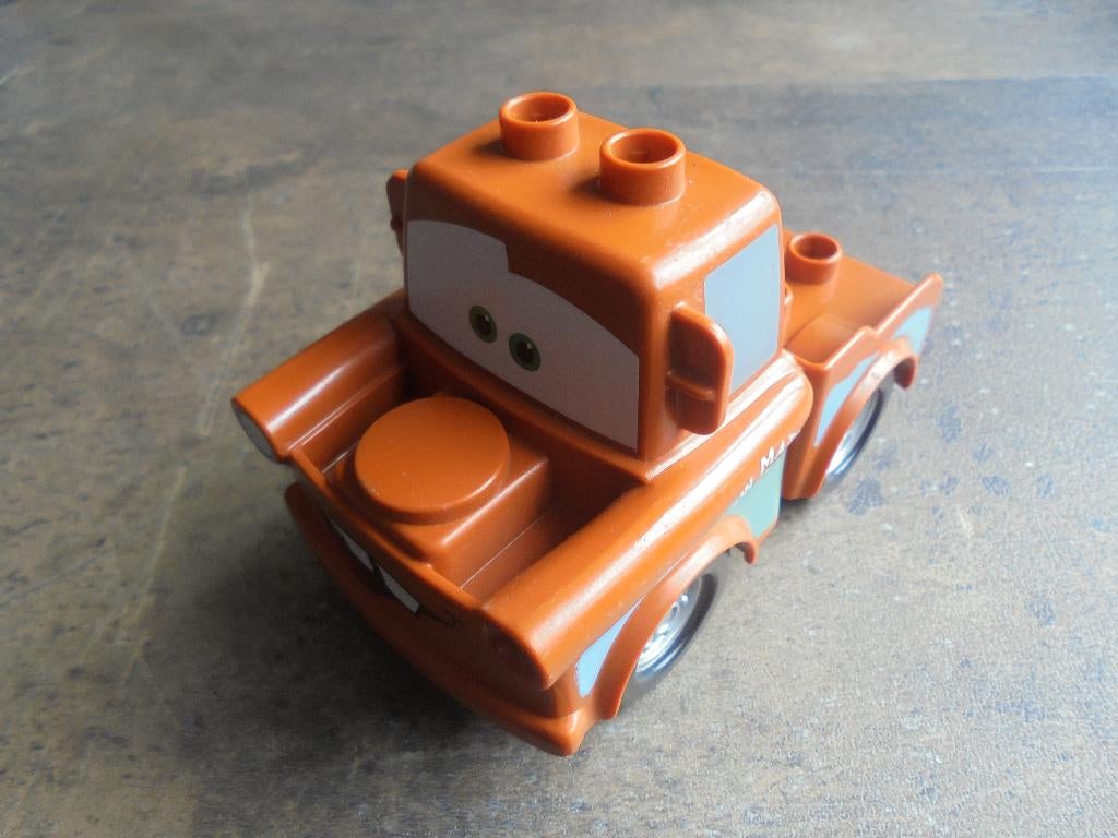 Lego Duplo Cars Figure Tow Mater (zie foto's), Kinderen en Baby's, Speelgoed | Duplo en Lego, Verzenden, Gebruikt, Losse stenen