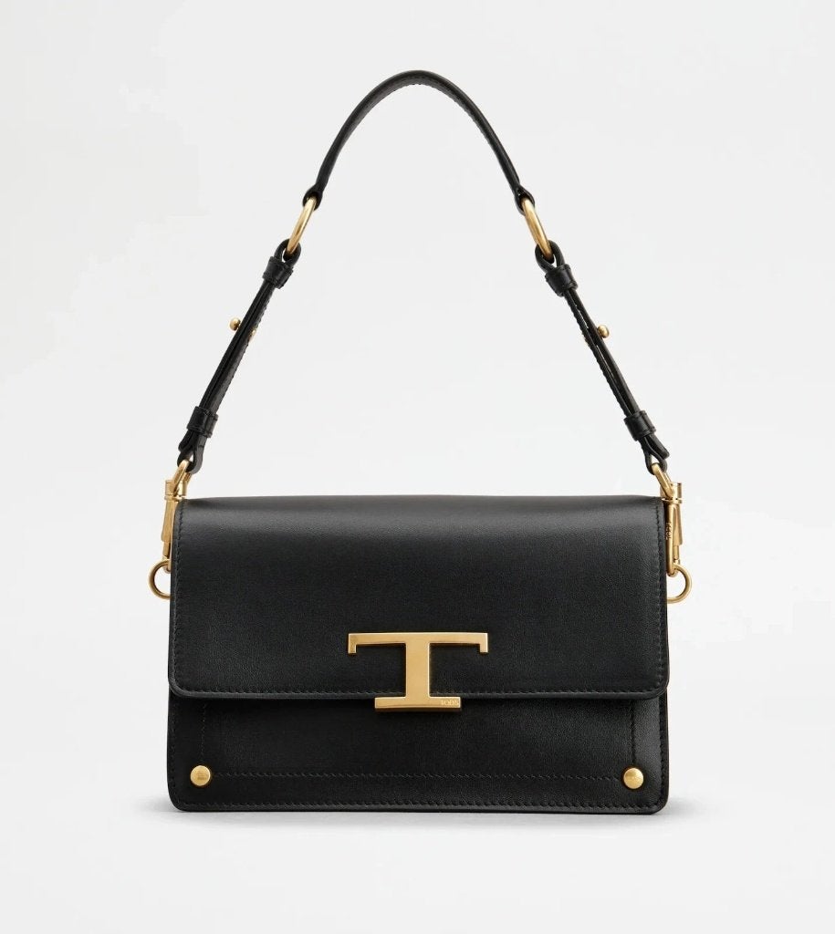 T'ods leren tas, Handtassen en Accessoires, Overige merken, Verzenden, Zwart, Nieuw