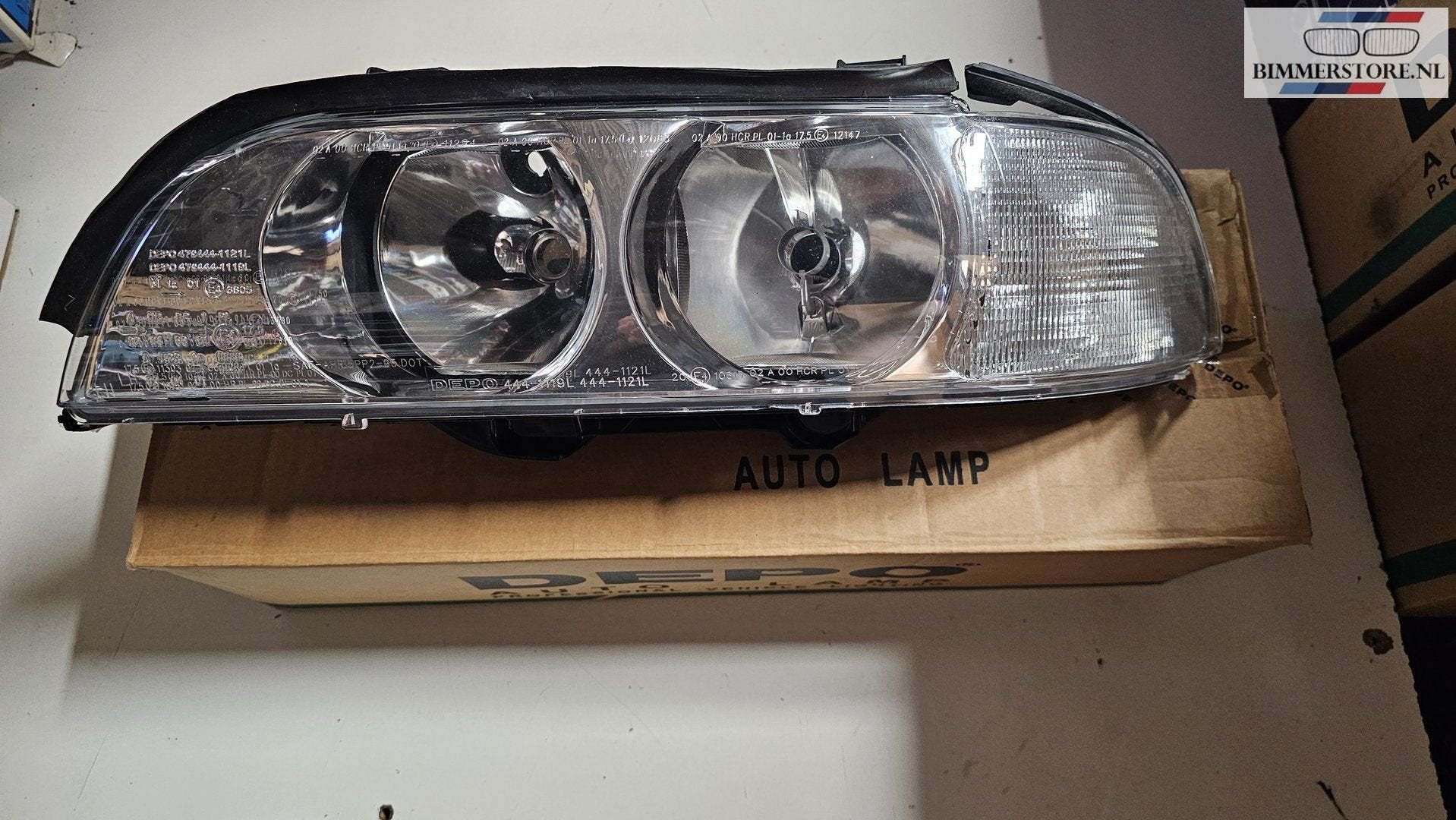 Koplamp links H7 HB3 Depo wit knipperlicht  BMW 5 serie E39, Auto-onderdelen, Gebruikt, -, -, Ophalen of Verzenden