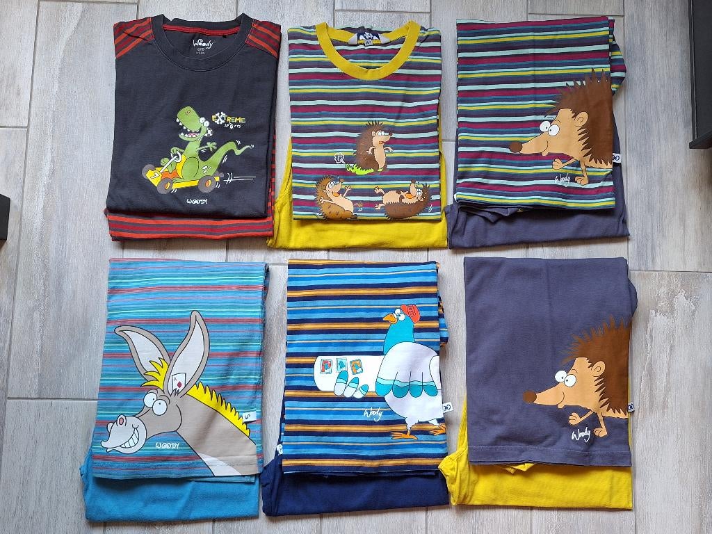 ★ M152 - Woody Pyjama's, Nacht- of Onderkleding, Gebruikt, Ophalen of Verzenden, Jongen