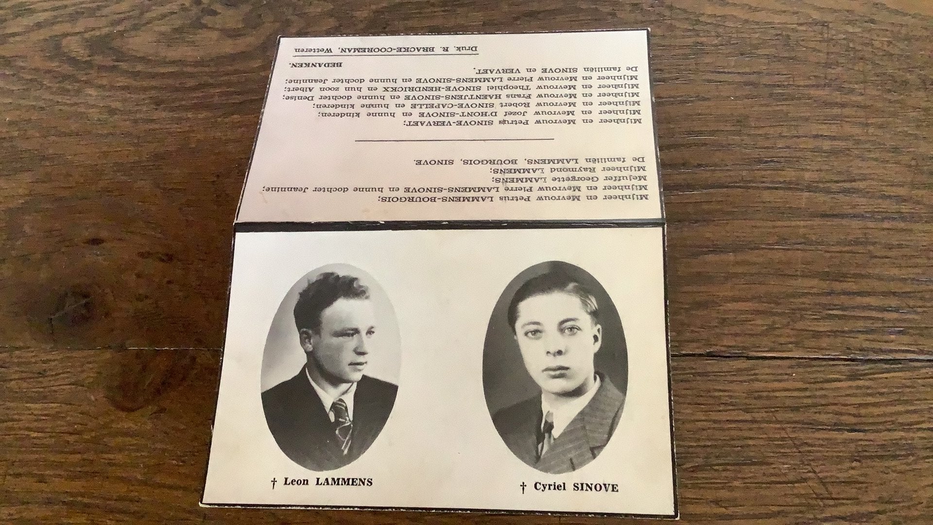Oorlogsslachtoffer 1944 wetteren havre, Verzamelen, Ophalen of Verzenden