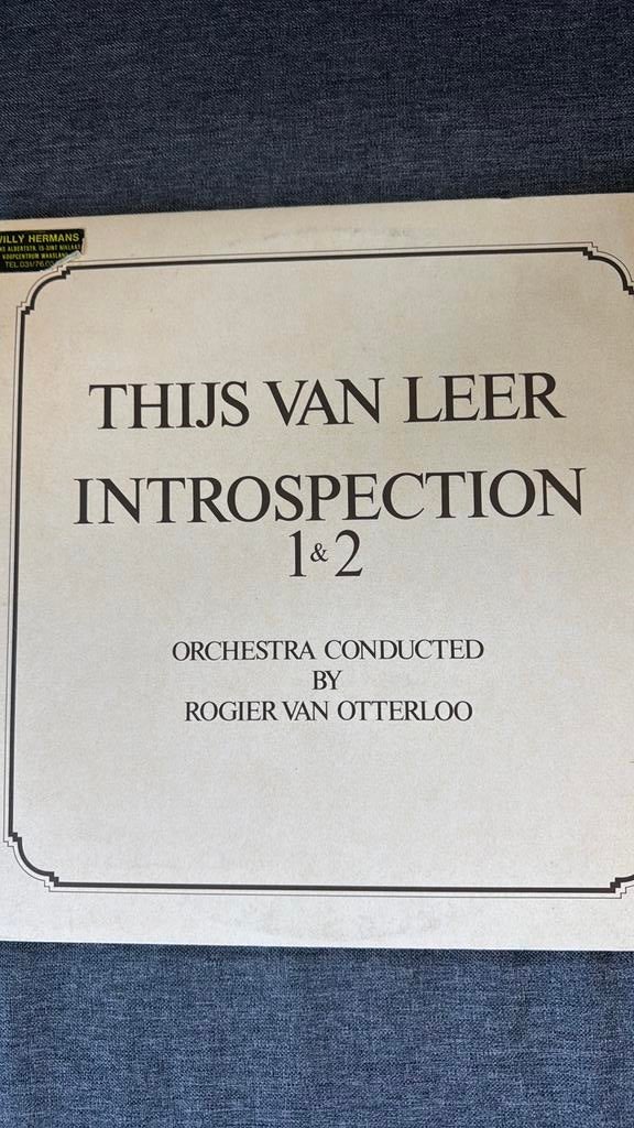 Thijs Van Leer : introspection 1 en 2, Ophalen of Verzenden, Gebruikt