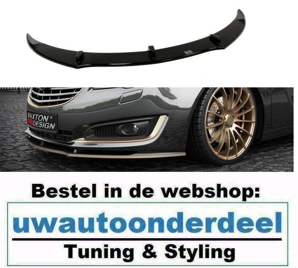 Maxton Spoiler Lip Splitter Voor Opel Insignia Facelift, Envoi