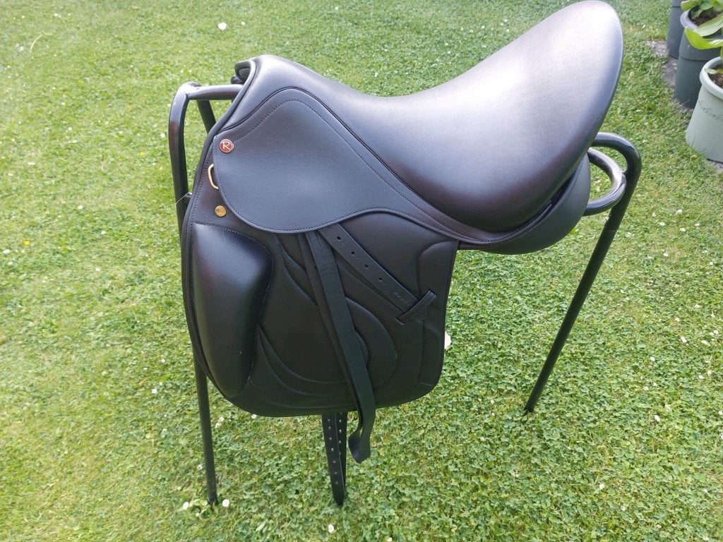 Rossner dressuurzadel, Dieren en Toebehoren, Paarden en Pony's | Zadels, Zo goed als nieuw, Dressuur, Rossner, XL (18 inch of meer)