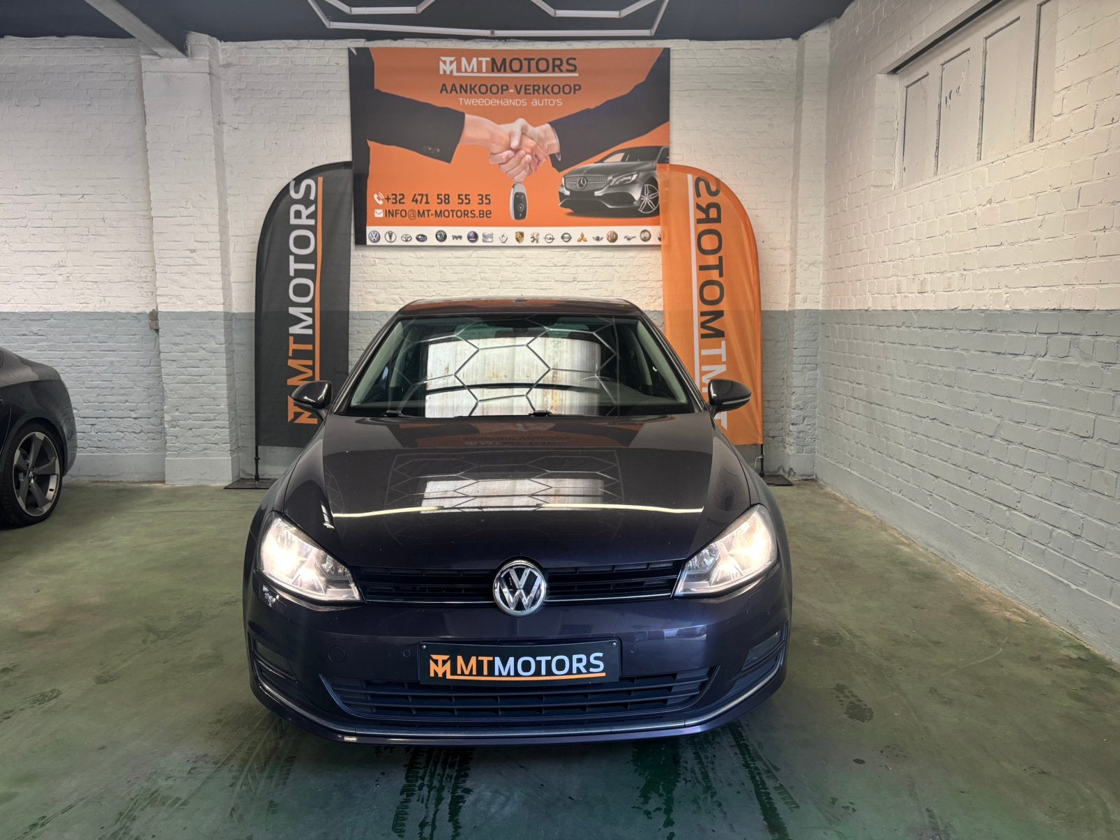 Vw golf Lounge!/2015/139000km/euro6b/Navi/PDC/Airco, Auto's, Voorwielaandrijving, Stof, Overige kleuren, Bedrijf