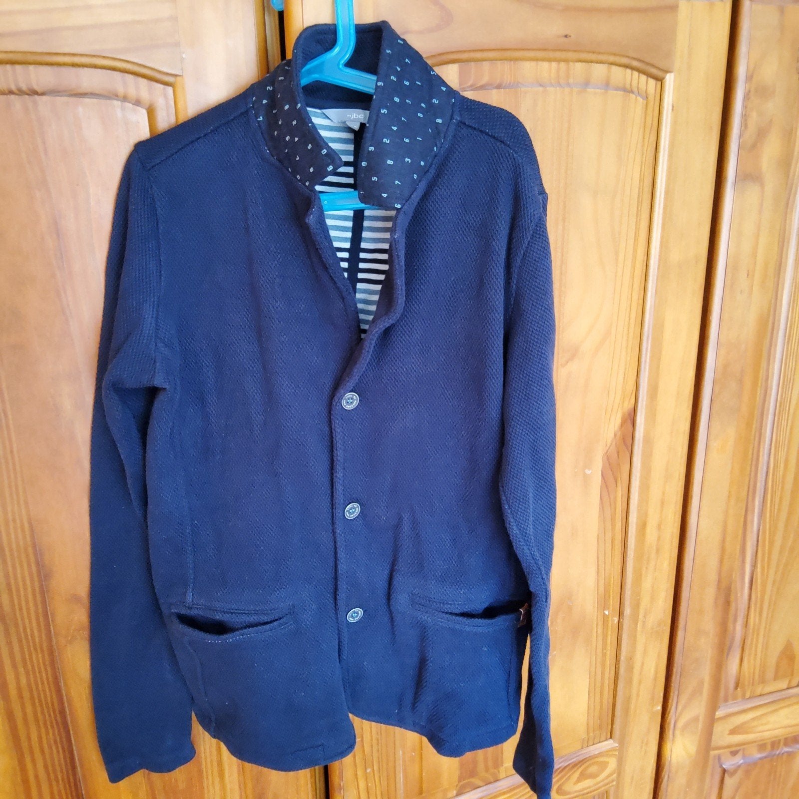 veste, Comme neuf, Bleu, JBC, Enlèvement
