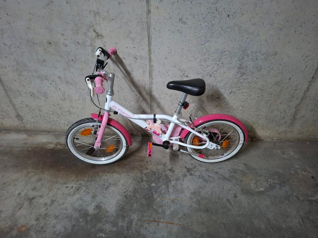 Velo BTWIN 500 fille 4-6 ans,  roue 16'', Doctogirl, Ophalen