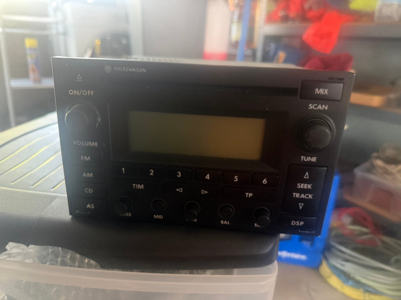 Original vw autoradio sharan , polo … van 2003-2009, Enlèvement, Comme neuf