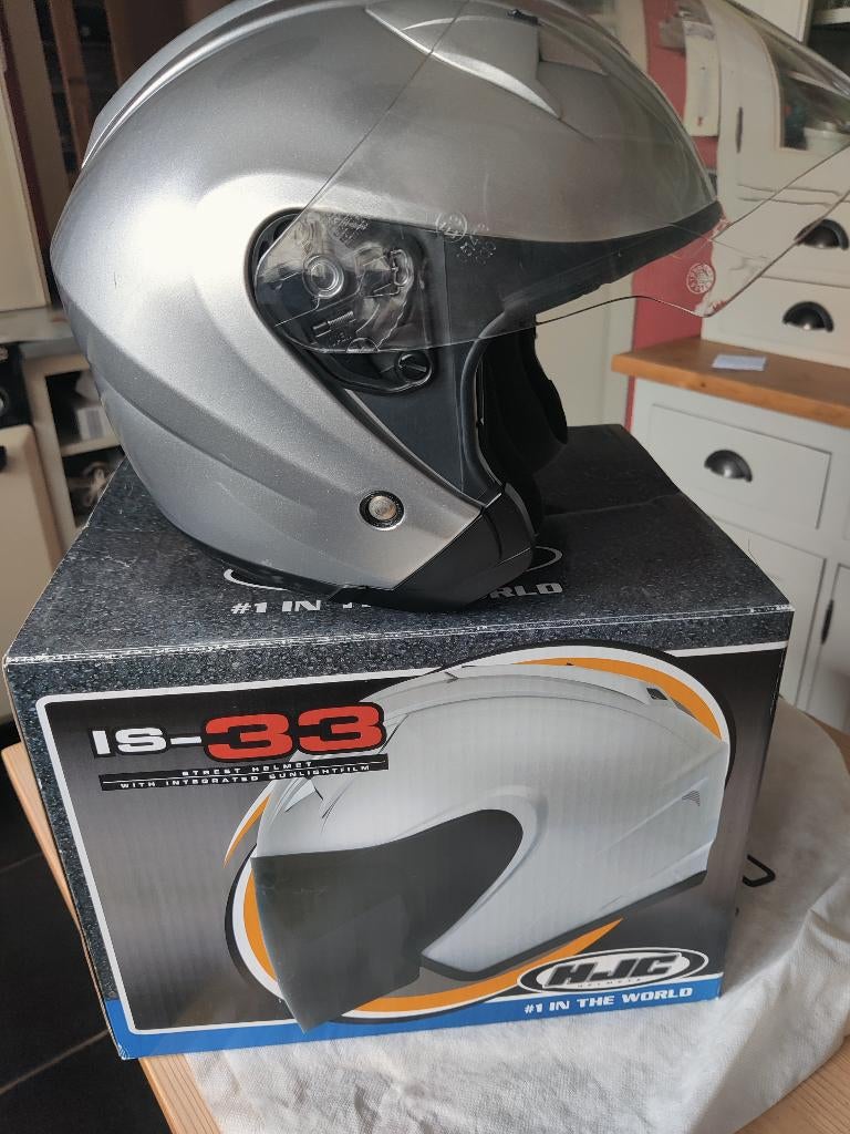 Motorhelm HJC IS-33, Motoren, Dames, HJC, Ophalen of Verzenden, S