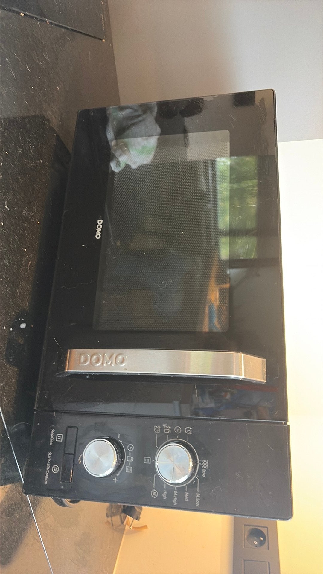 Microgolf oven domo, Elektronische apparatuur, Ophalen, Gebruikt, Vrijstaand, Oven