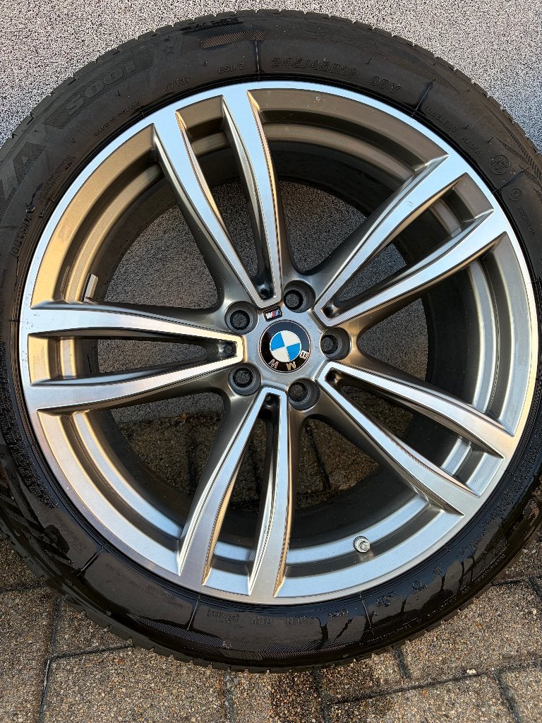 BMW velgen 6 en 7 reeks 19 inch, Gebruikt, Banden en Velgen, Personenwagen, Zomerbanden