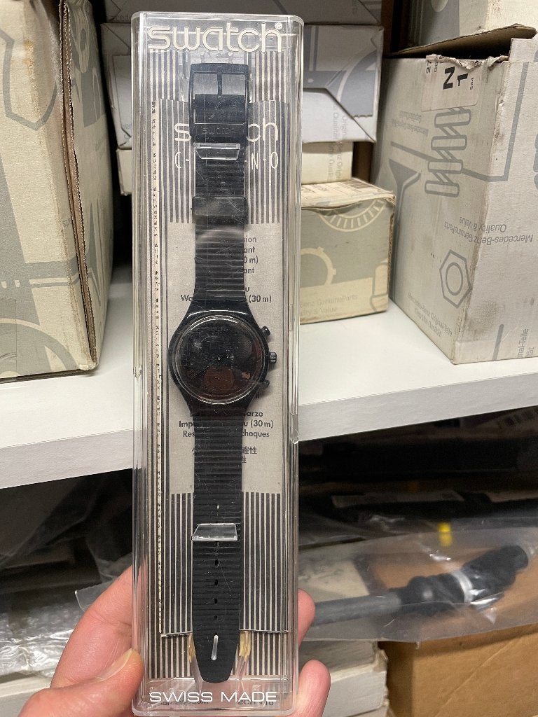 montre vintage Swatch Moon neuve, Enlèvement ou Envoi, Neuf, Montre-bracelet, Swatch