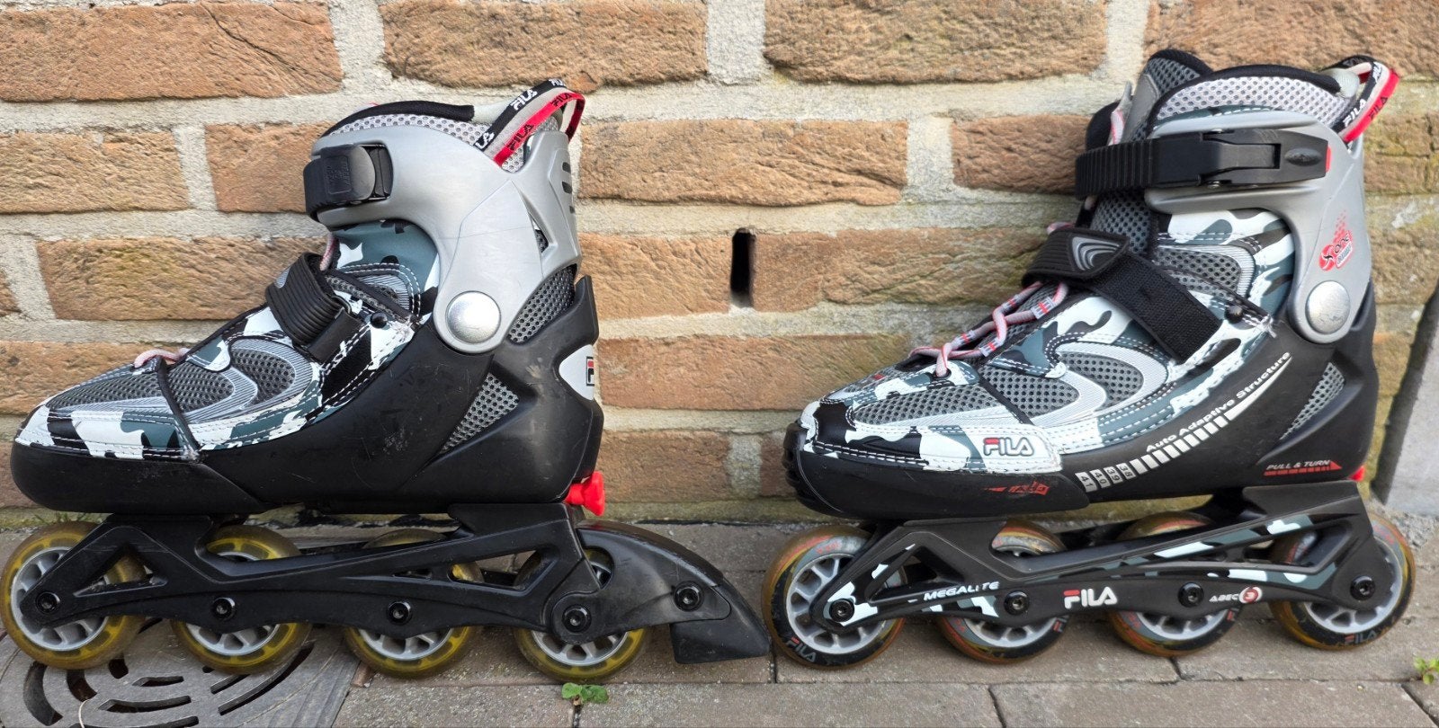 Inlineskates met verstelbare maat van 38 t.e.m. maat 42, Sport en Fitness, Skeelers, Bescherming, Dames, Ophalen, Overige merken