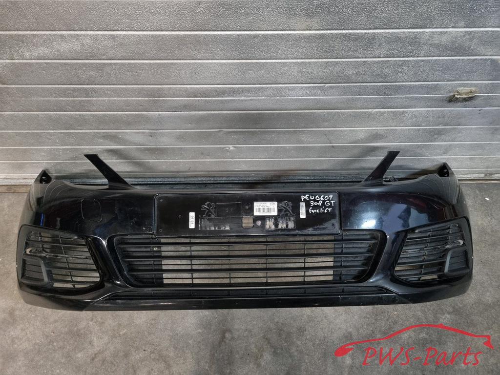 PEUGEOT 308 GT LINE FACELIFT VOORBUMPER ORIGINEEL, Auto-onderdelen, Carrosserie, Gebruikt, -, Voor, -