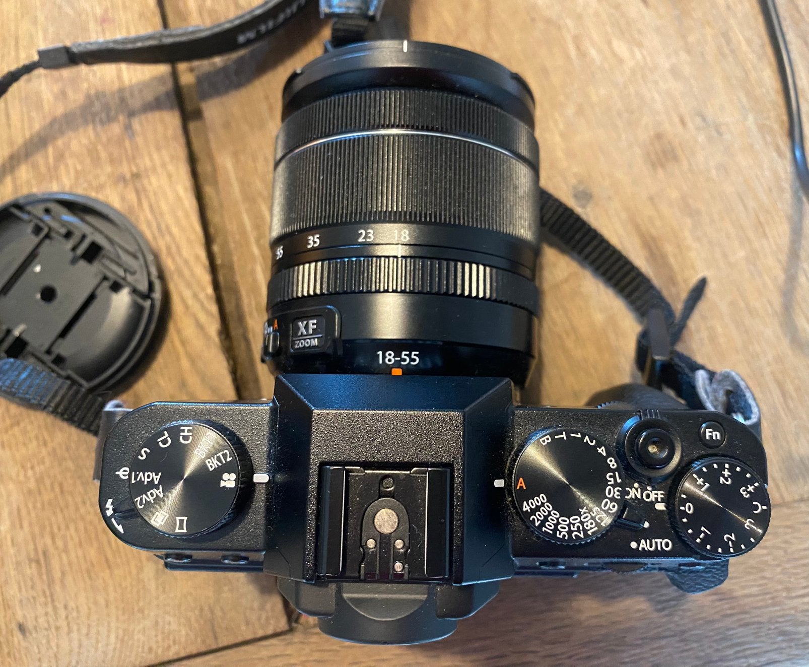 Fujifilm X-T30 Noir + XF 18-55 mm F/2.8-4 R LM OIS, Ophalen, Bluetooth, Zo goed als nieuw, Fujifilm