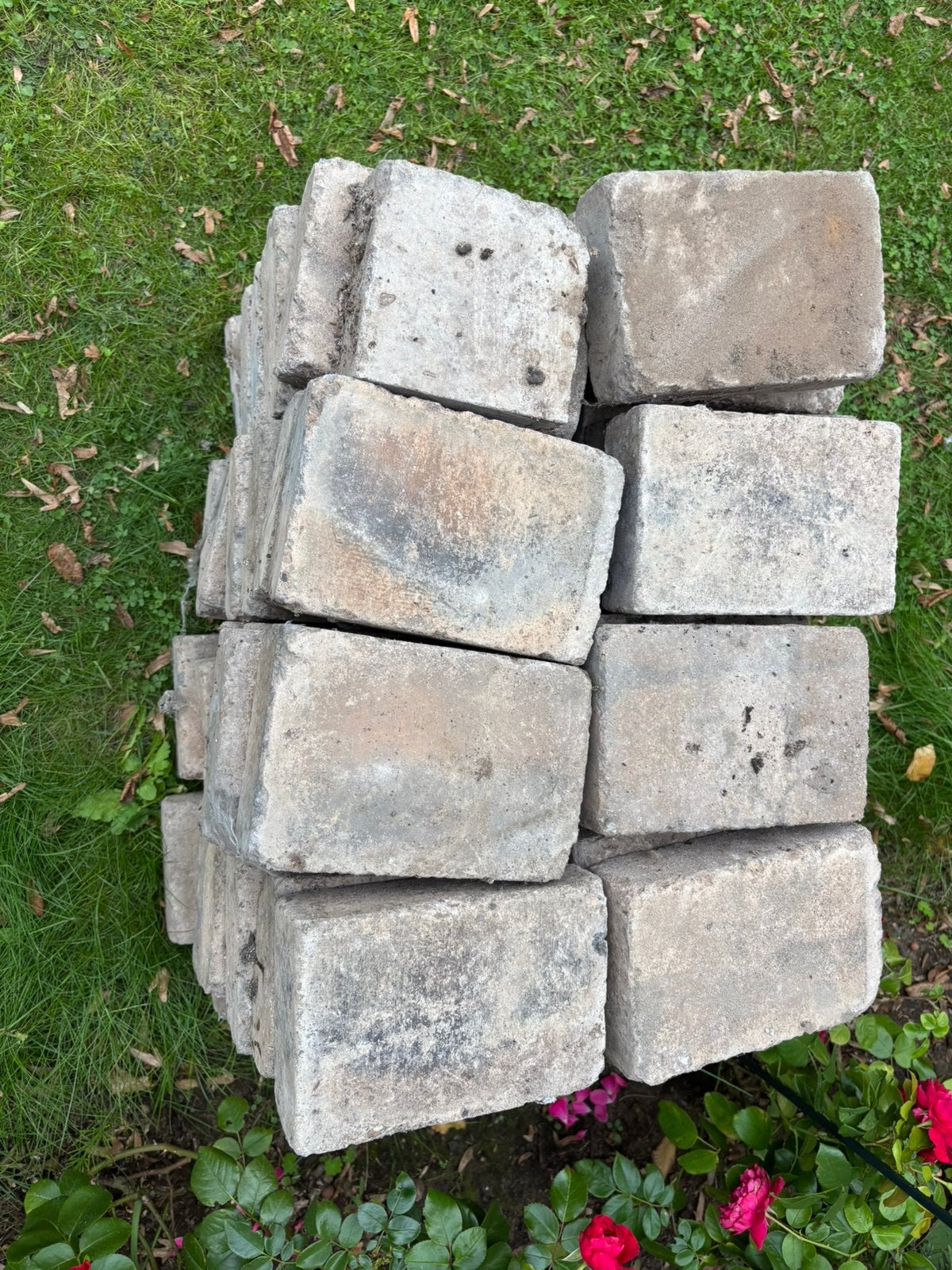 Oude recuperatiestenen / klinkers 66 stuks, Doe-het-zelf en Bouw, Ophalen, Zo goed als nieuw