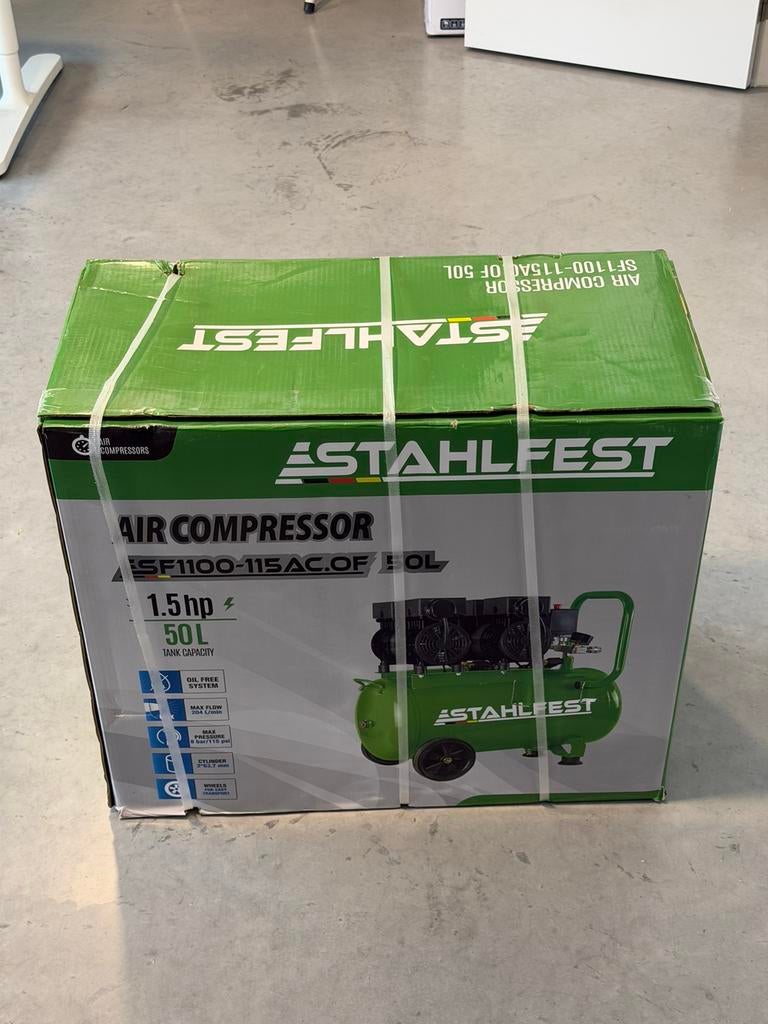 Compresseur haute pression Stahlfest SF1100-115AC 50 litres, Enlèvement, Comme neuf