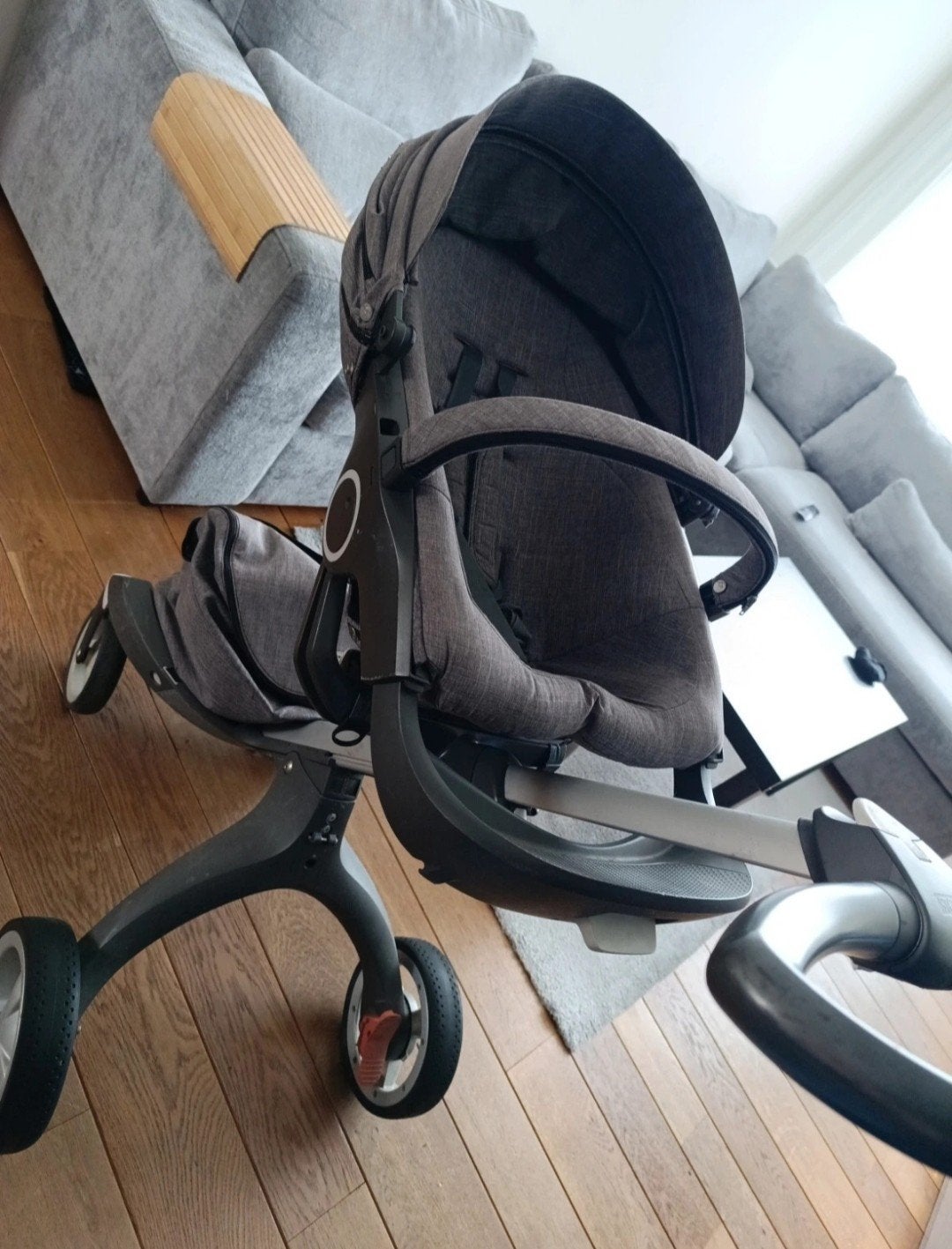 Mooie& Complete Stokke Xplory Kinderwagen Inclusief Reiswieg, Kinderen en Baby's, Gebruikt, Ophalen of Verzenden, Met reiswieg