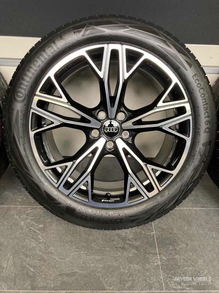 19” originele Audi Q3 FJ velgen + banden 5x112 83H601025AA, Pneus et Jantes, 255 mm, Véhicule de tourisme, Pneus été