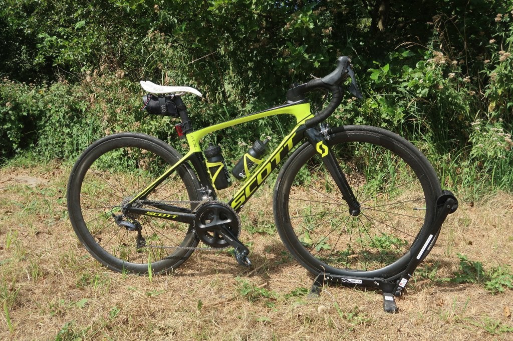 Race Fiets Scott Foil, Fietsen en Brommers, 28 inch, Carbon, Velgrem, Minder dan 49 cm