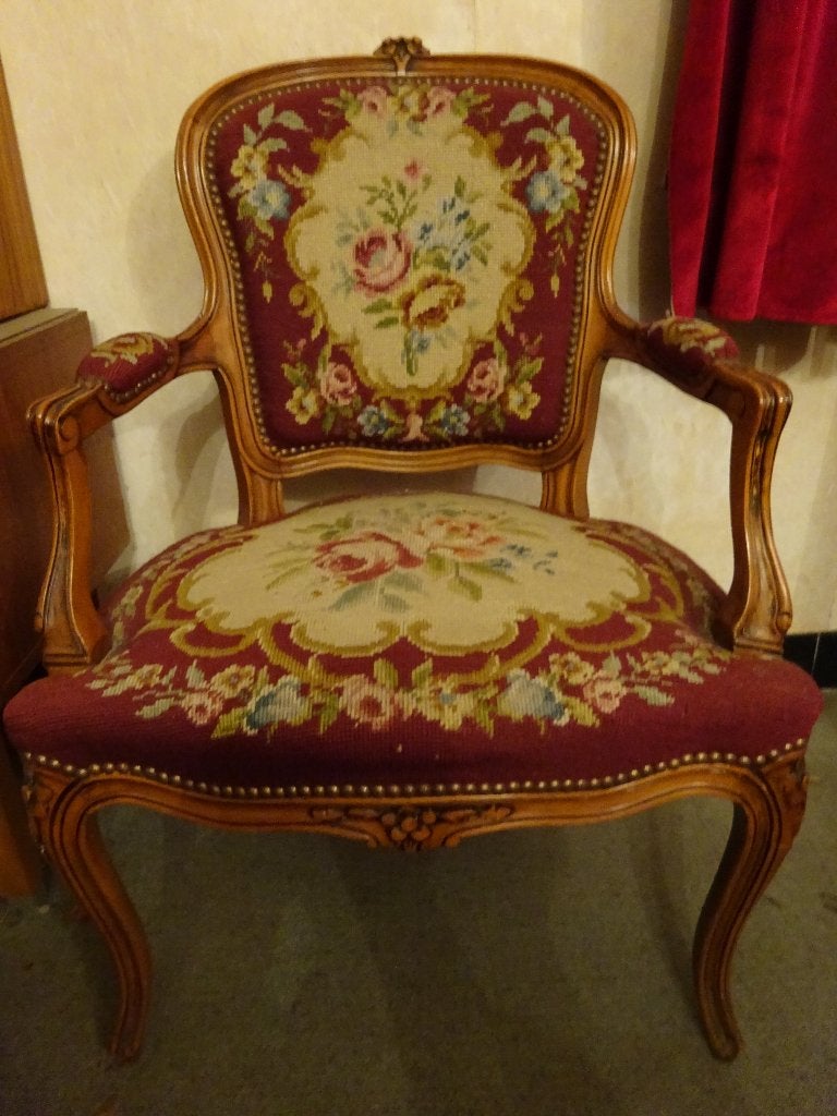 barok zeteltje damesstoeltje, Antiek en Kunst, Antiek | Meubels | Stoelen en Sofa's, Ophalen