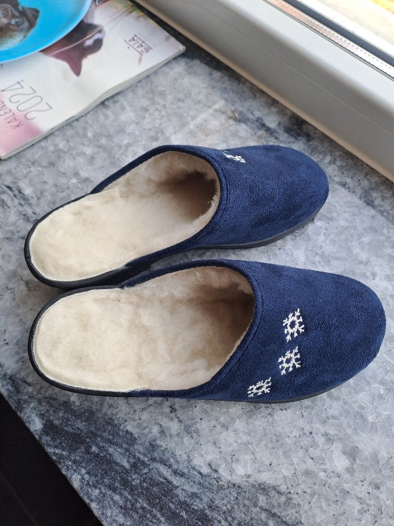 1 paar blauwe aanstekers maat 36, Kleding | Dames, Ophalen, Blauw, Instappers, Nieuw