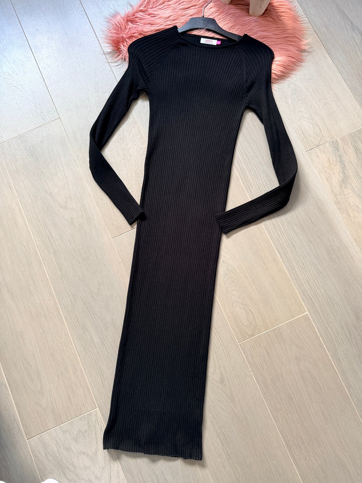 Zwarte lange jurk, Kleding | Dames, Ophalen of Verzenden, Nieuw