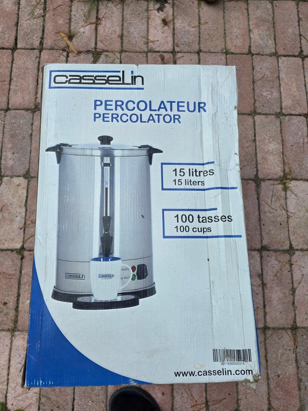 perculator, Ophalen