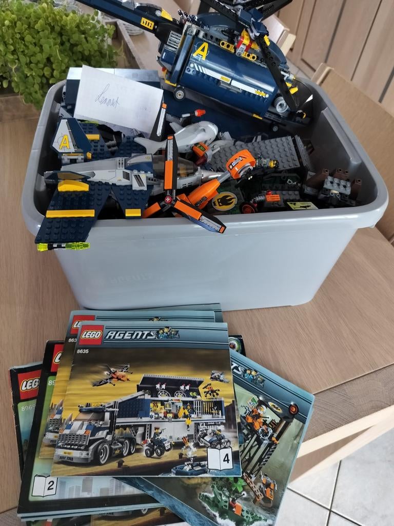 Agents Lego, Overige thema's, Lego, Enlèvement, Instructions incluses
