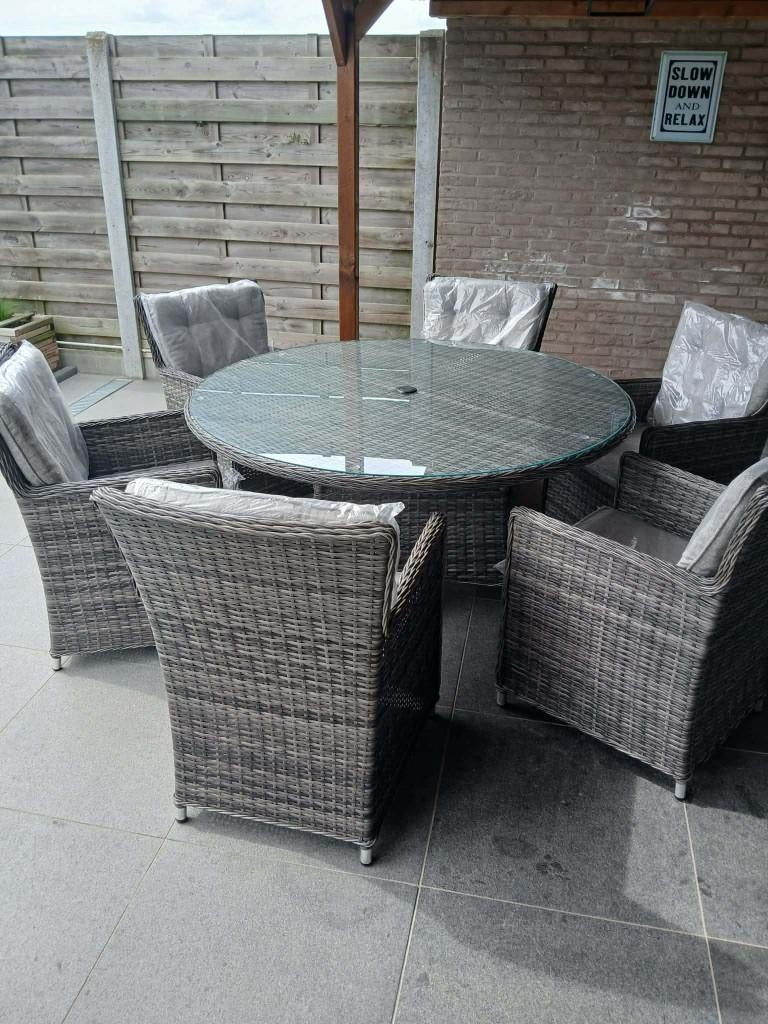 lounge set ATHENA, Tuin en Terras, Ophalen, 6 zitplaatsen, Nieuw, Loungeset