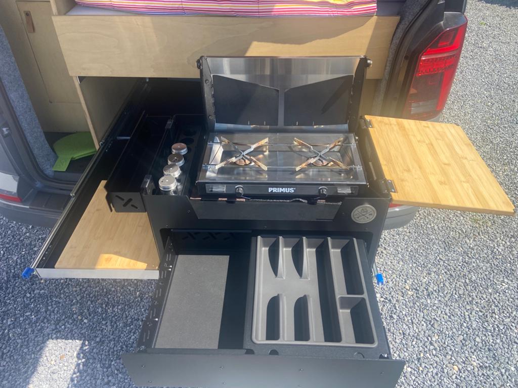 Aluminium keuken voor camper of van NIEUW!!!, Ophalen, Nieuw