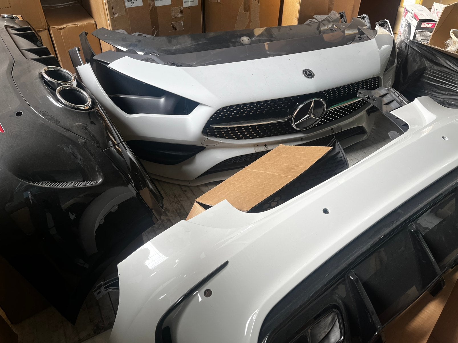 Pare-chocs d'origine MerDeRes W253 W176 W177 W118 W205, Mercedes-Benz, Avant, Utilisé, Enlèvement ou Envoi