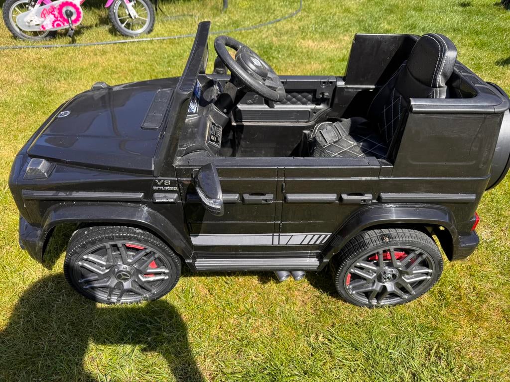 Kinder auto Mercedes G klasse, Ophalen, Zo goed als nieuw