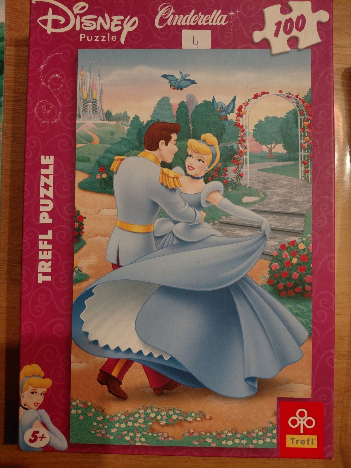 puzzel Assepoester, Ophalen, Meer dan 50 stukjes, Gebruikt