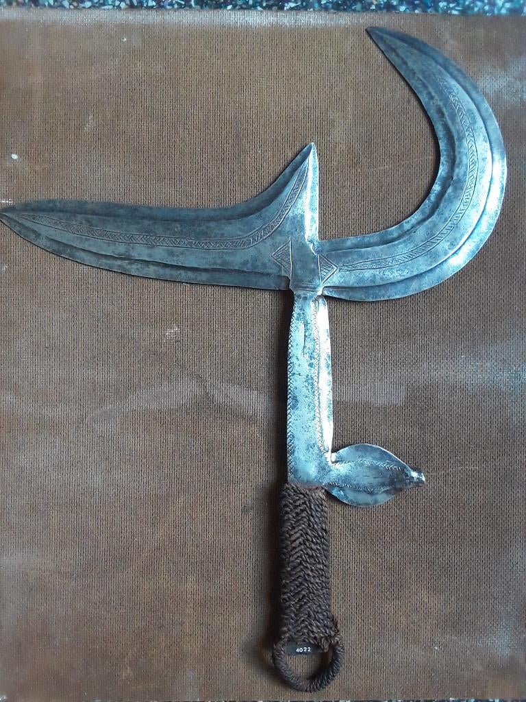 Couteau de jet, Congo, Antiquités & Art, Art | Art non-occidental, Enlèvement