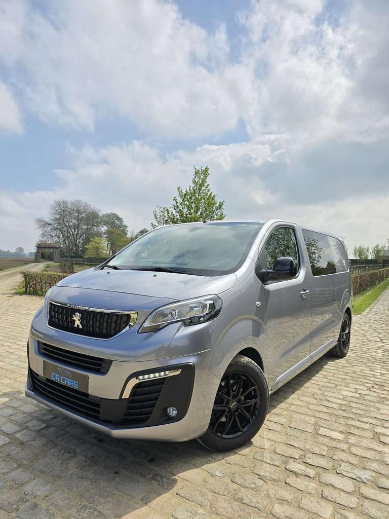 Peugeot Expert Dubbele Cabine-Automaat/177Pk-Camera-Pdc-Crui, Auto's, 4 deurs, Stof, Gebruikt, 4 cilinders