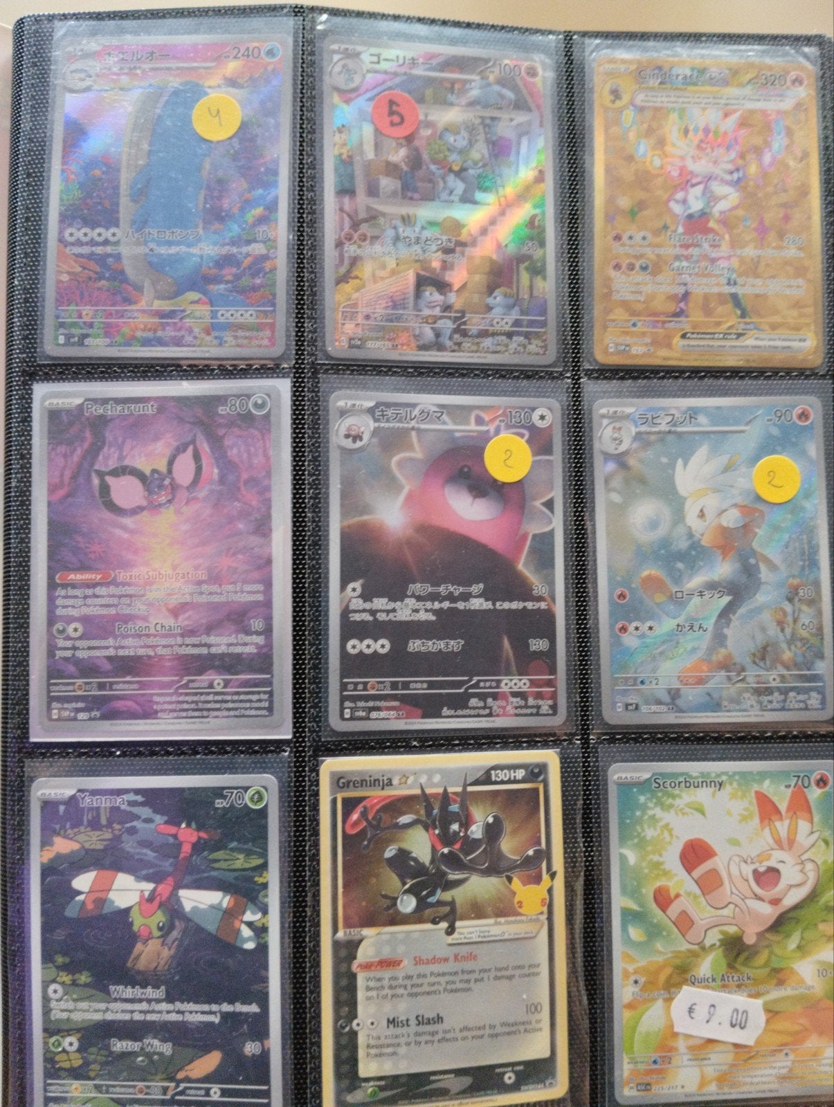 pokémon kaarten + limited kaarten +map, Hobby en Vrije tijd, Ophalen, Nieuw, Boek of Catalogus, Foil