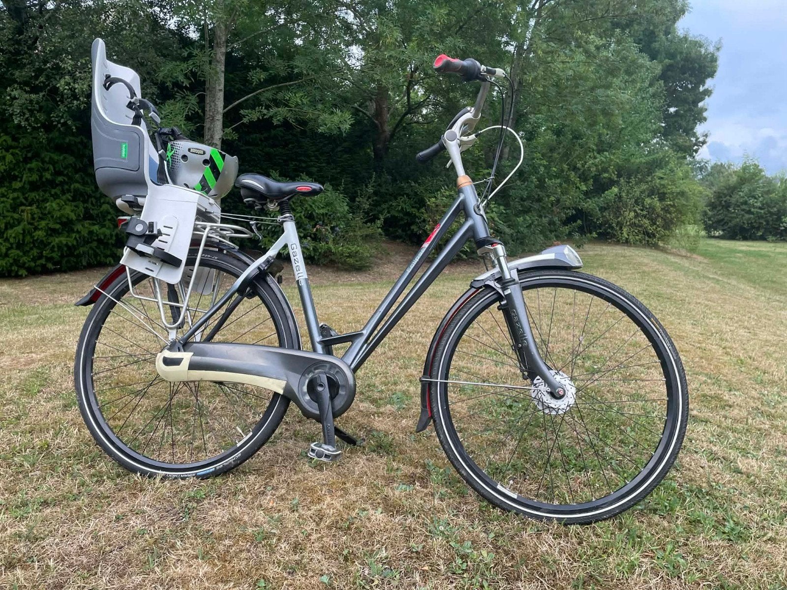 Damesfiets merk Gazelle Orange C7 in perfect staat, Enlèvement ou Envoi, Gazelle, Vitesses