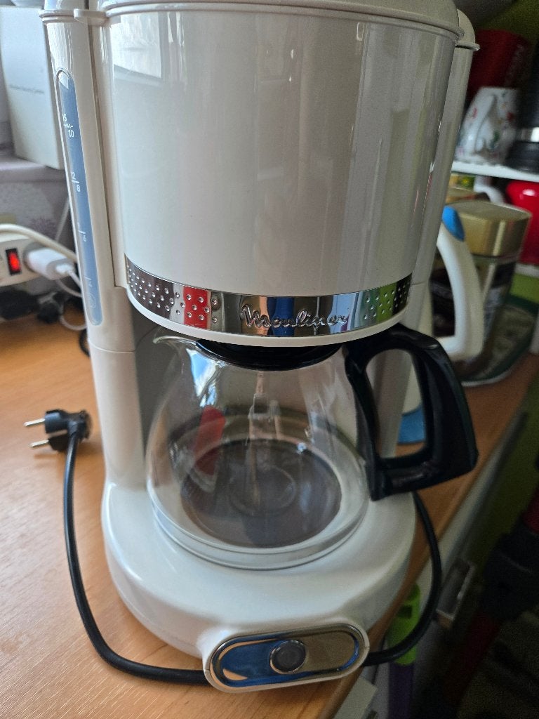 Cafetière MOULINEX FG381A10 Soleil Ivory, Café moulu, Enlèvement ou Envoi, Comme neuf, Cafetière