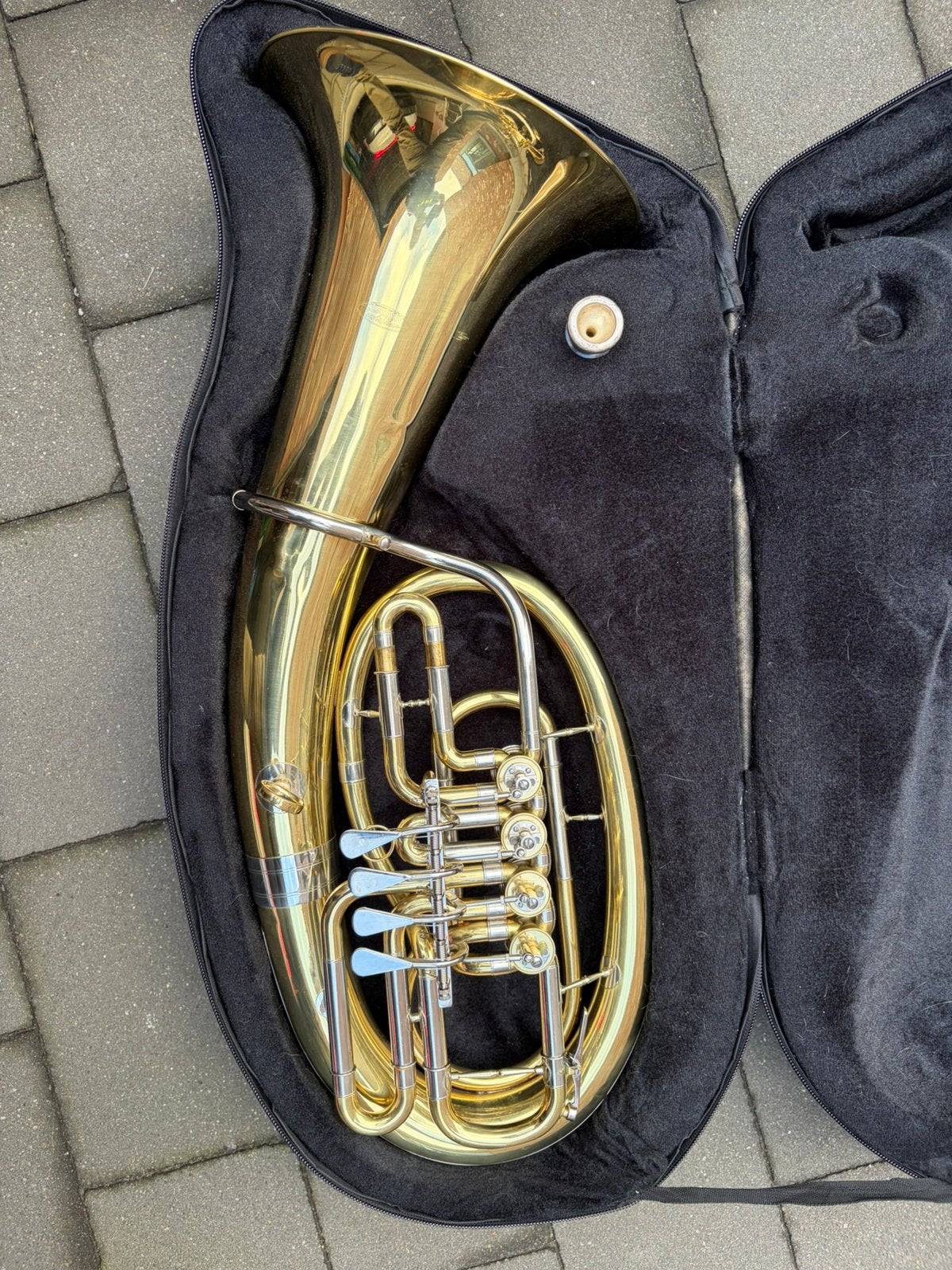 Classic Cantabile, Ophalen of Verzenden, Gebruikt, Euphonium of Tenortuba, Met koffer of draagtas