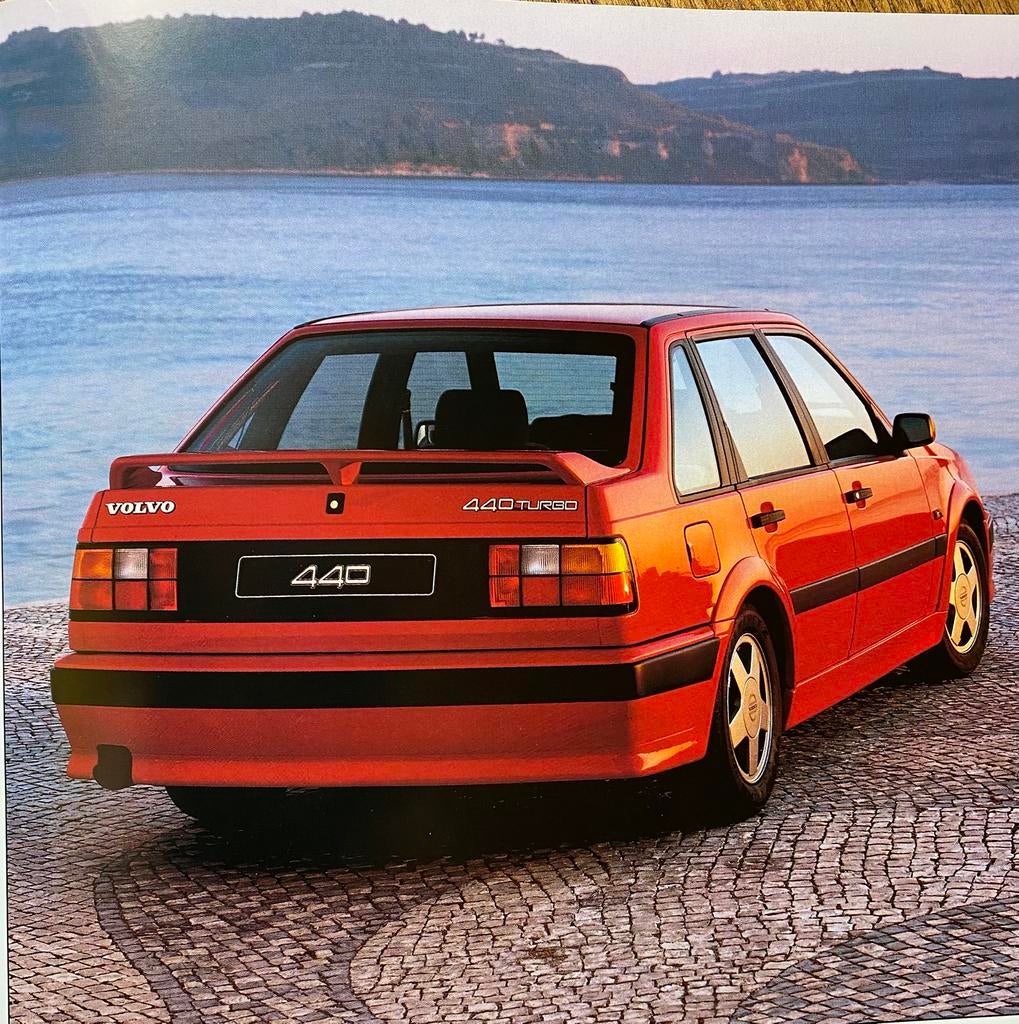 VOLVO 440/460 - 1992 originele autofolder, Verzenden, Zo goed als nieuw, Volvo