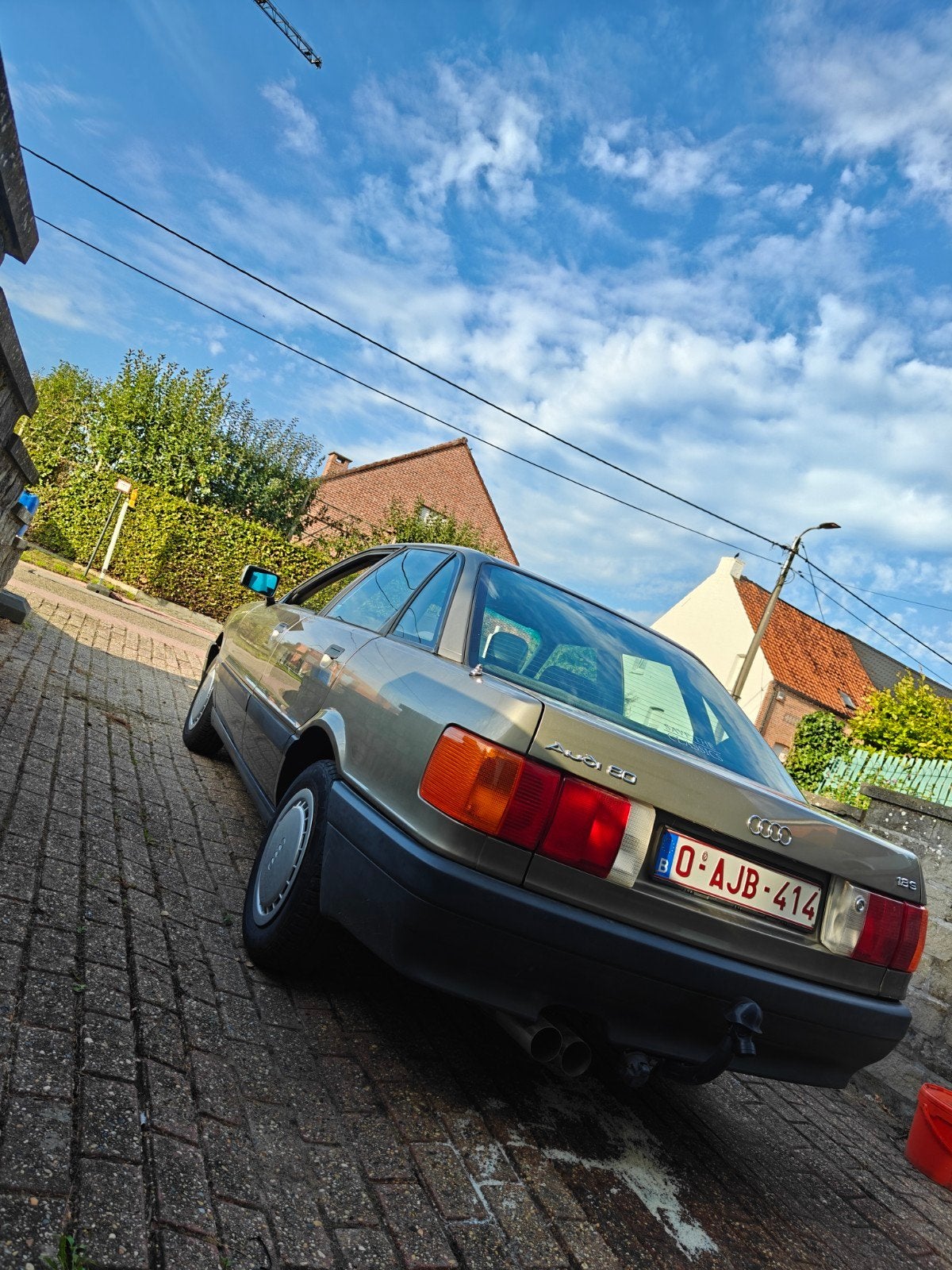 Audi 80 b3 1.8S, Auto's, 4 deurs, Stof, 4 cilinders, Beige