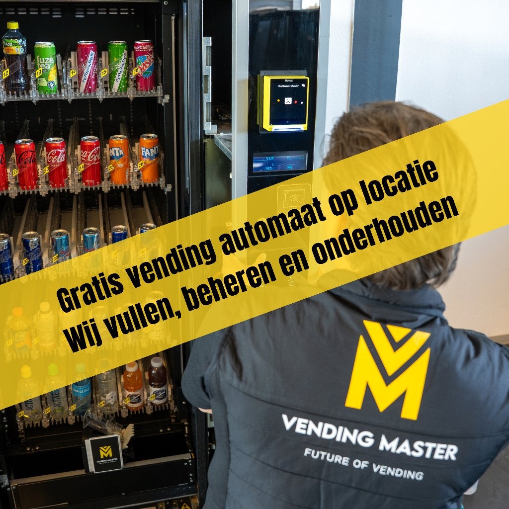 Gratis vending automaat op locatie | Full service, Enlèvement, Comme neuf