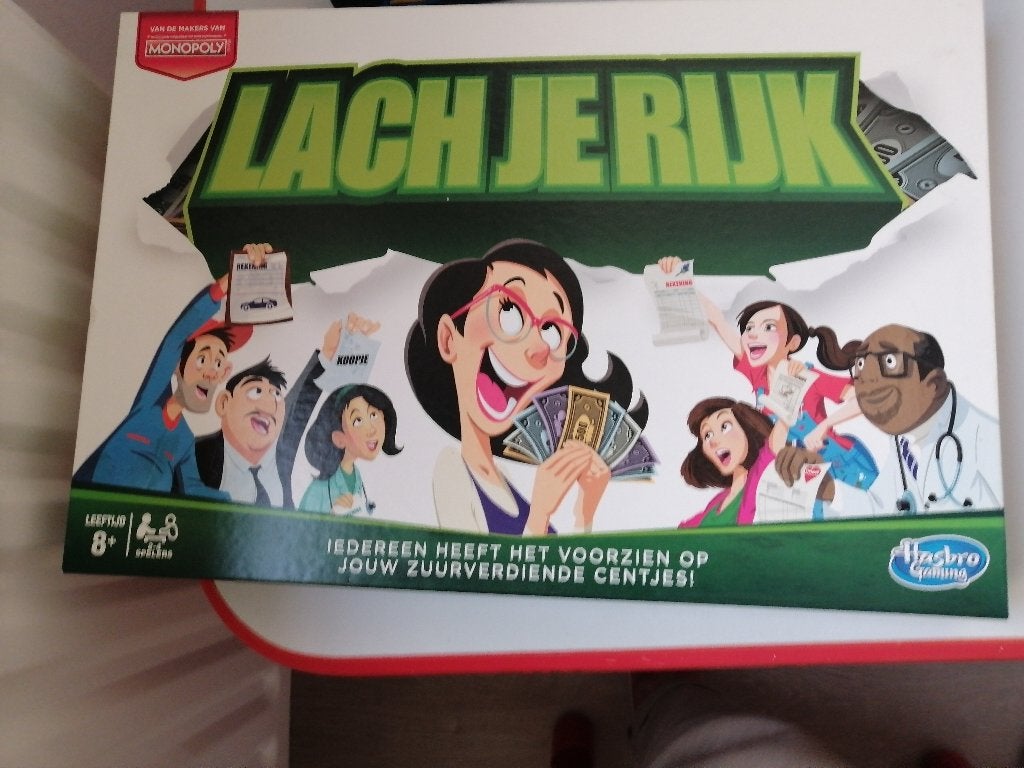Lach je rijk, Enlèvement, Comme neuf, HASBRO