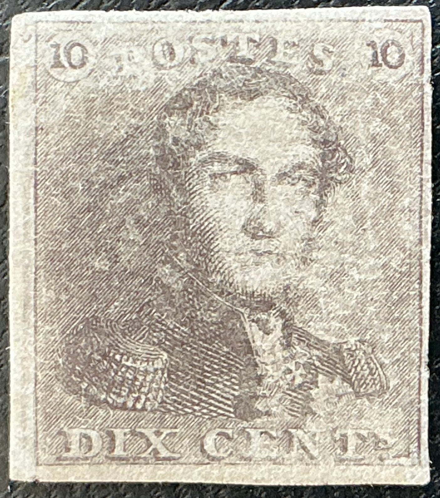 LOT 970.COB1..LEOPOLD I.Certificat d'authenticité >demande, Enlèvement ou Envoi, Non oblitéré, Maison royale