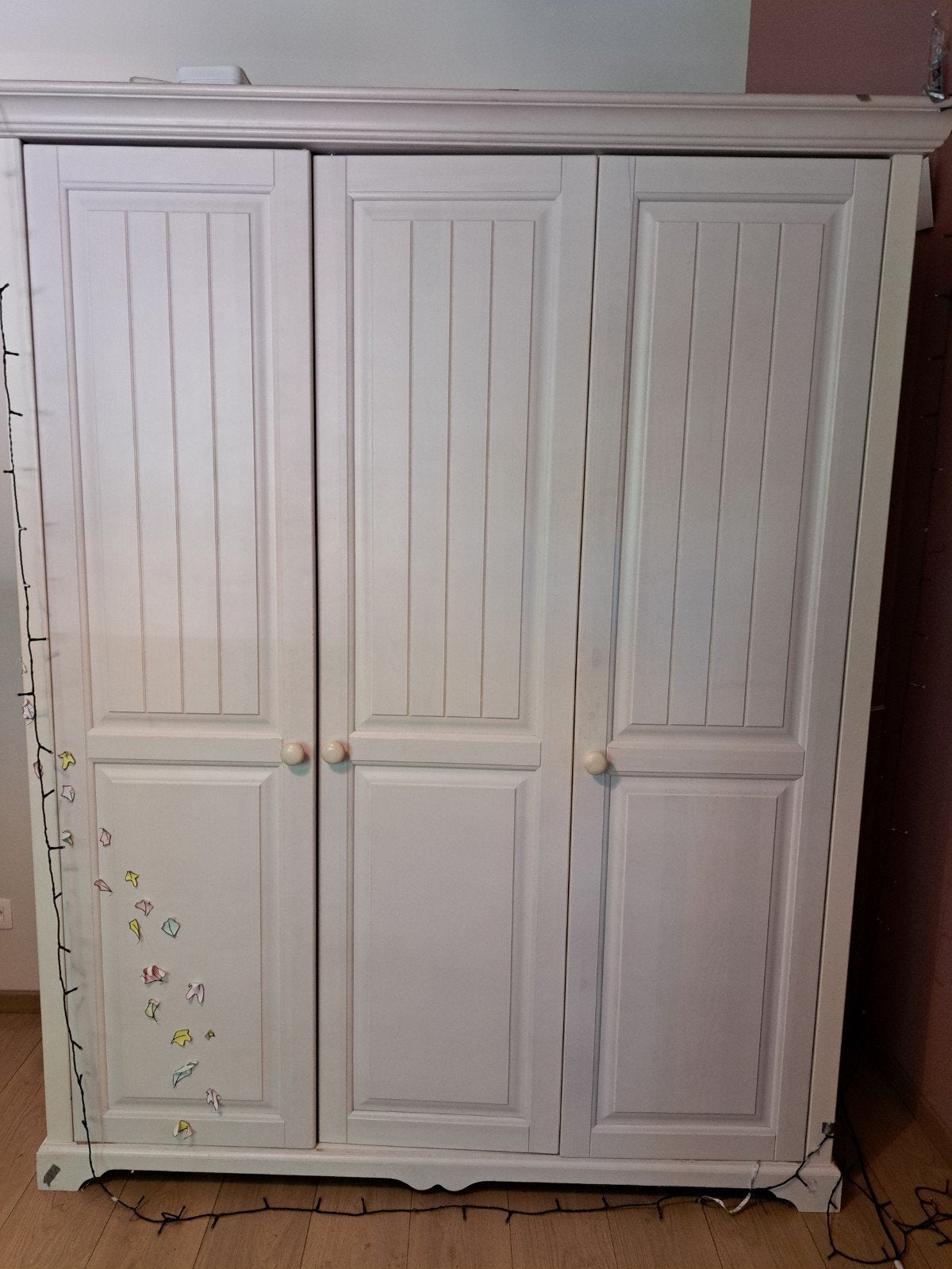 3-deur kast wit, Ophalen, Kast, 50 tot 70 cm, Nieuw