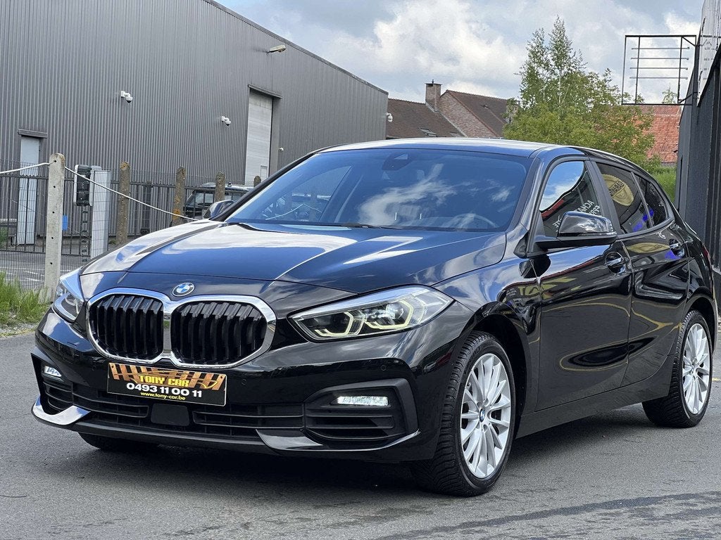 BMW 1 Serie 118 118iA*boîte auto*NAVI*CAMERA*BT*Android*Car, Gebruikt, Adaptive Cruise Control, Zwart, Bedrijf